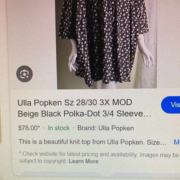 Ulla Popken top - Picture 6 of 6